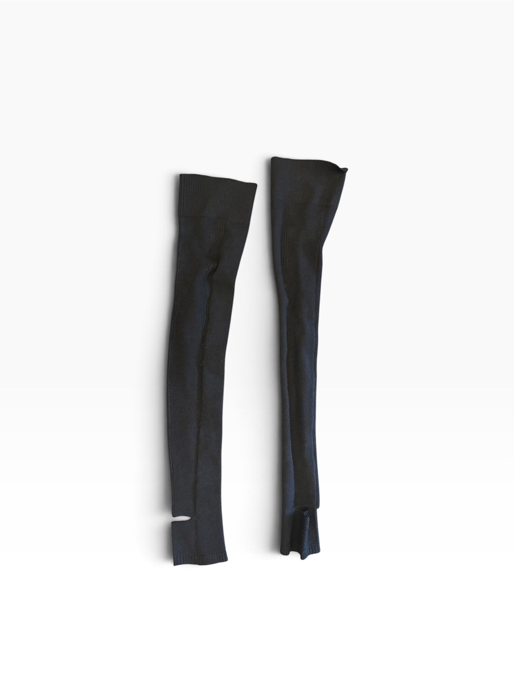 lululemon athletica black leg warmers never worn